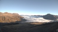 Archived image Webcam Schöneben: Top Station Rojen Chair Lift 07:00