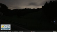 Archiv Foto Webcam Skilift Eberschwang: Talstation 23:00