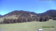 Archived image Webcam Diedamskopf - Button lift Ahorn 11:00