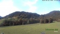 Archived image Webcam Diedamskopf - Button lift Ahorn 17:00