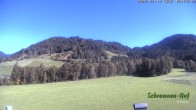 Archived image Webcam Diedamskopf - Button lift Ahorn 09:00