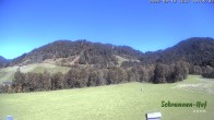 Archived image Webcam Diedamskopf - Button lift Ahorn 11:00