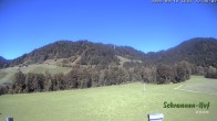 Archived image Webcam Diedamskopf - Button lift Ahorn 13:00