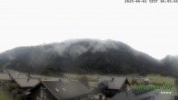 Archiv Foto Webcam Schoppernau - Zitterklapfen 09:00