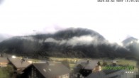 Archiv Foto Webcam Schoppernau - Zitterklapfen 17:00