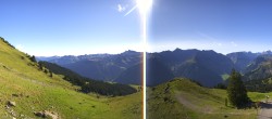 Archived image Webcam Braunwald: Panoramic view Gumen 09:00