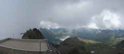 Archiv Foto Webcam Andermatt Sedrun Gemsstock Panoramacam 11:00
