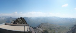 Archiv Foto Webcam Andermatt Sedrun Gemsstock Panoramacam 09:00