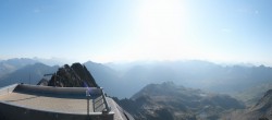 Archiv Foto Webcam Andermatt Sedrun Gemsstock Panoramacam 02:00