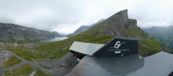 Archiv Foto Webcam Leukerbad: Panorama Gemmi Pass 17:00