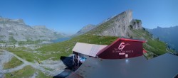 Archiv Foto Webcam Leukerbad: Panorama Gemmi Pass 01:00