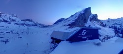 Archiv Foto Webcam Leukerbad: Panorama Gemmi Pass 05:00