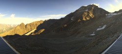 Archiv Foto Webcam Saas-Grund - Bergstation Hohsaas 08:00
