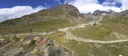 Archiv Foto Webcam Saas-Grund Hohsaas Mittelstation Kreuzboden 13:00