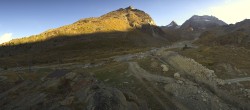 Archiv Foto Webcam Saas-Grund Hohsaas Mittelstation Kreuzboden 08:00