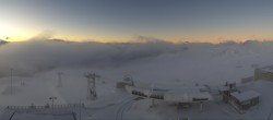 Archived image Webcam Crap Sogn Gion Terrain Park Laax 06:00