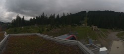 Archiv Foto Webcam Lenzerheide: Bergbahnen Talstation 19:00
