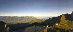 Archived image Webcam Leysin Top Station Berneuse Gondola 07:00