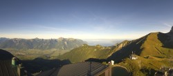 Archived image Webcam Leysin Top Station Berneuse Gondola 08:00