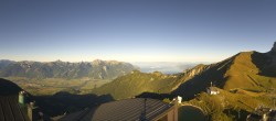 Archived image Webcam Leysin Top Station Berneuse Gondola 08:00