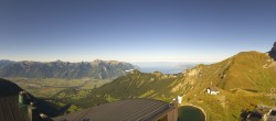 Archived image Webcam Leysin Top Station Berneuse Gondola 09:00