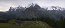 Archiv Foto Webcam Schilthorn Allmendhubel Panoramablick 07:00