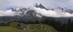 Archiv Foto Webcam Schilthorn Allmendhubel Panoramablick 13:00