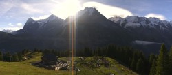 Archiv Foto Webcam Schilthorn Allmendhubel Panoramablick 08:00