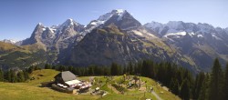 Archived image Webcam Roundshot Allmendhubel Schilthorn 11:00