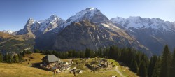 Archived image Webcam Roundshot Allmendhubel Schilthorn 11:00