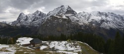 Archiv Foto Webcam Schilthorn Allmendhubel Panoramablick 11:00