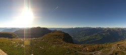 Archived image Webcam Chaeserrugg: View from the summit 07:00