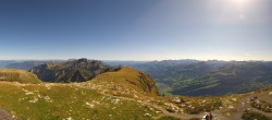 Archived image Webcam Chaeserrugg: View from the summit 13:00