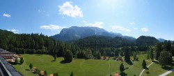 Archived image Webcam Garmisch-Partenkirchen: Elmau 13:00