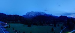 Archived image Webcam Garmisch-Partenkirchen: Elmau 19:00