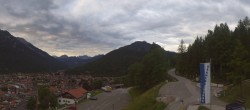 Archived image Webcam Mittenwald - Kranzberg chair lift 05:00