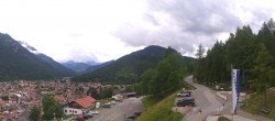Archived image Webcam Mittenwald - Kranzberg chair lift 13:00