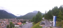 Archiv Foto Webcam Mittenwald Kranzberg-Sessellift 09:00