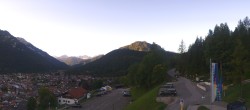 Archived image Webcam Mittenwald - Kranzberg chair lift 07:00