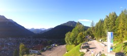 Archived image Webcam Mittenwald - Kranzberg chair lift 08:00