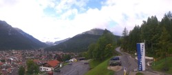 Archiv Foto Webcam Mittenwald Kranzberg-Sessellift 08:00