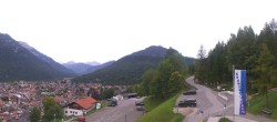 Archived image Webcam Mittenwald - Kranzberg chair lift 08:00
