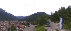 Archived image Webcam Mittenwald - Kranzberg chair lift 09:00