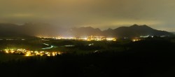 Archived image Webcam Pfronten - Castle ruins Eisenberg 23:00