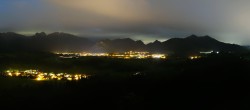 Archived image Webcam Pfronten - Castle ruins Eisenberg 23:00