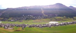 Archiv Foto Webcam Livigno: Skiort und Mottolino Fun Mountain 10:00