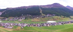 Archiv Foto Webcam Livigno: Skiort und Mottolino Fun Mountain 15:00