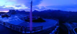 Archived image Webcam Grossglockner High Alpine Road - Edelweißspitze 03:00