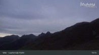 Archiv Foto Webcam Lauchernalp: Stafel 18:00