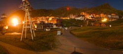 Archiv Foto Webcam Les 3 Vallées - Talstation Val Thorens 22:00